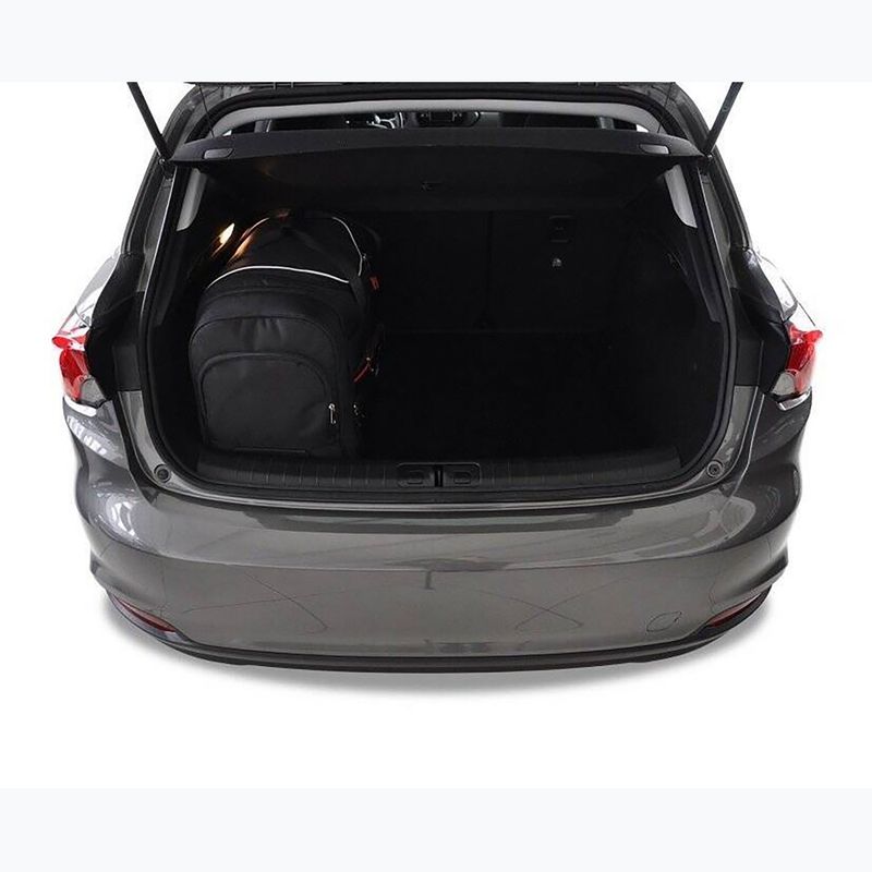 Set de genți pentru portbagaj KJUST Fiat Tipo Hatchback 2016+ 4 buc. black 19