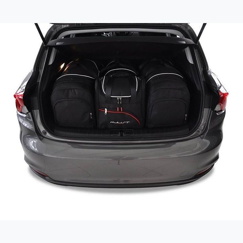 Set de genți pentru portbagaj KJUST Fiat Tipo Hatchback 2016+ 4 buc. black 13