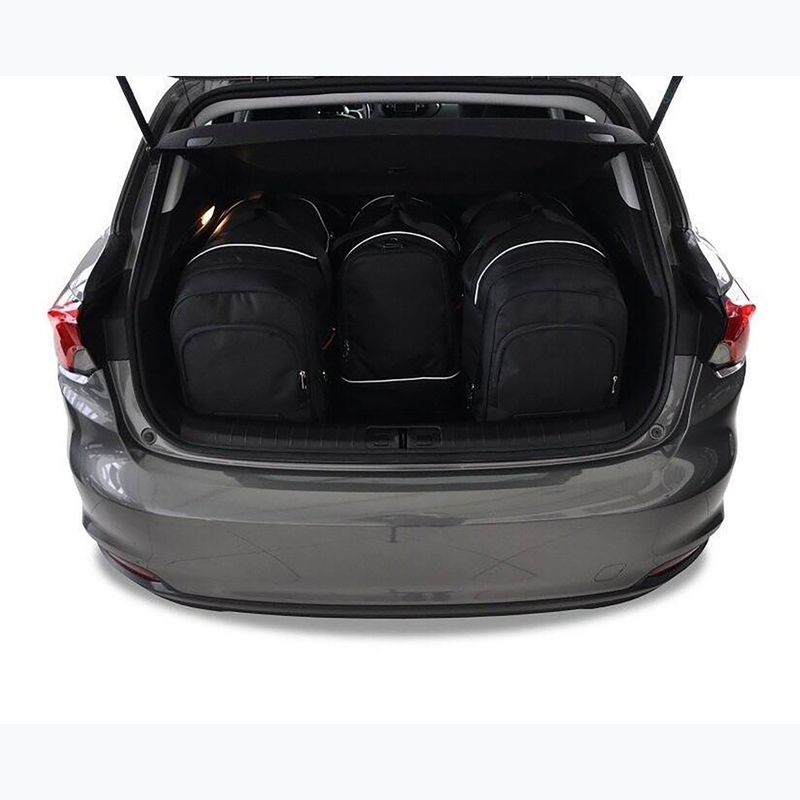 Set de genți pentru portbagaj KJUST Fiat Tipo Hatchback 2016+ 4 buc. black 14