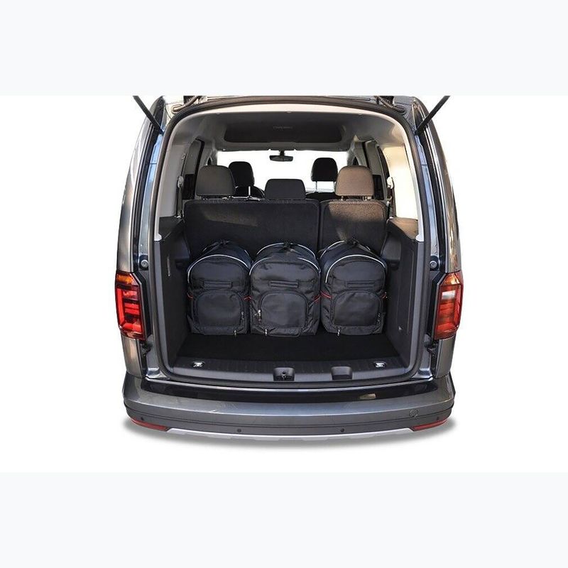 Set de genți pentru portbagaj KJUST Volkswagen Caddy 2015-2020 5 buc. negru 16