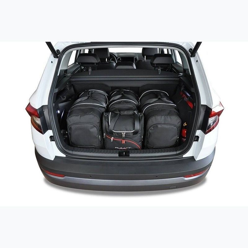 KJUST Skoda Karoq 2017+ 4 set de saci pentru compartimentul de bagaje negru. 10