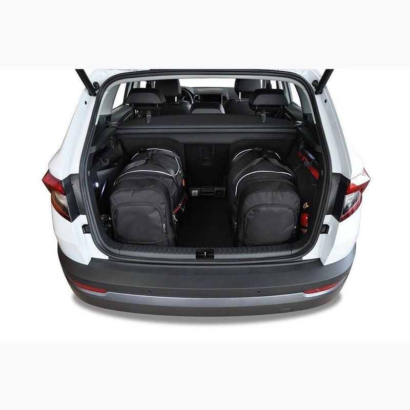 KJUST Skoda Karoq 2017+ 4 set de saci pentru compartimentul de bagaje negru. 12