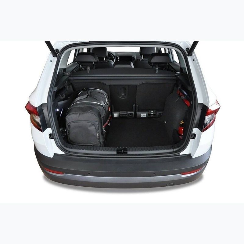 KJUST Skoda Karoq 2017+ 4 set de saci pentru compartimentul de bagaje negru. 13