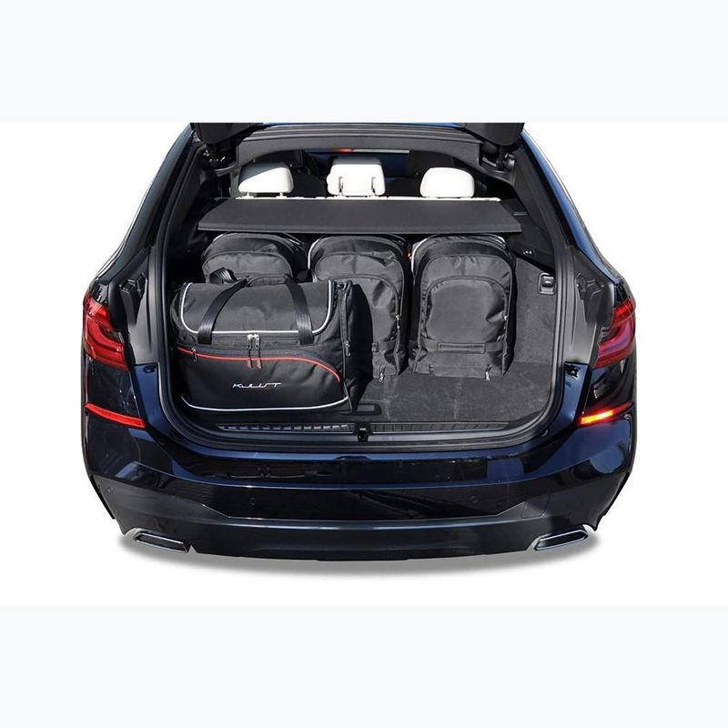 Set de genți pentru portbagaj KJUST BMW 6 Gran Turismo 2017+ 5 buc. black 15