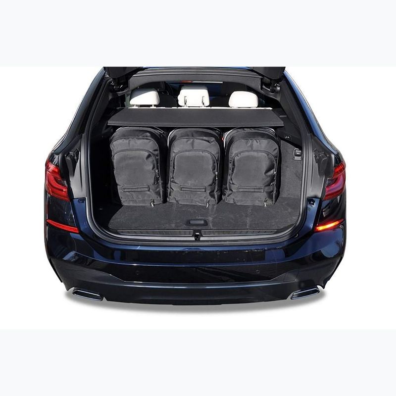 Set de genți pentru portbagaj KJUST BMW 6 Gran Turismo 2017+ 5 buc. black 16