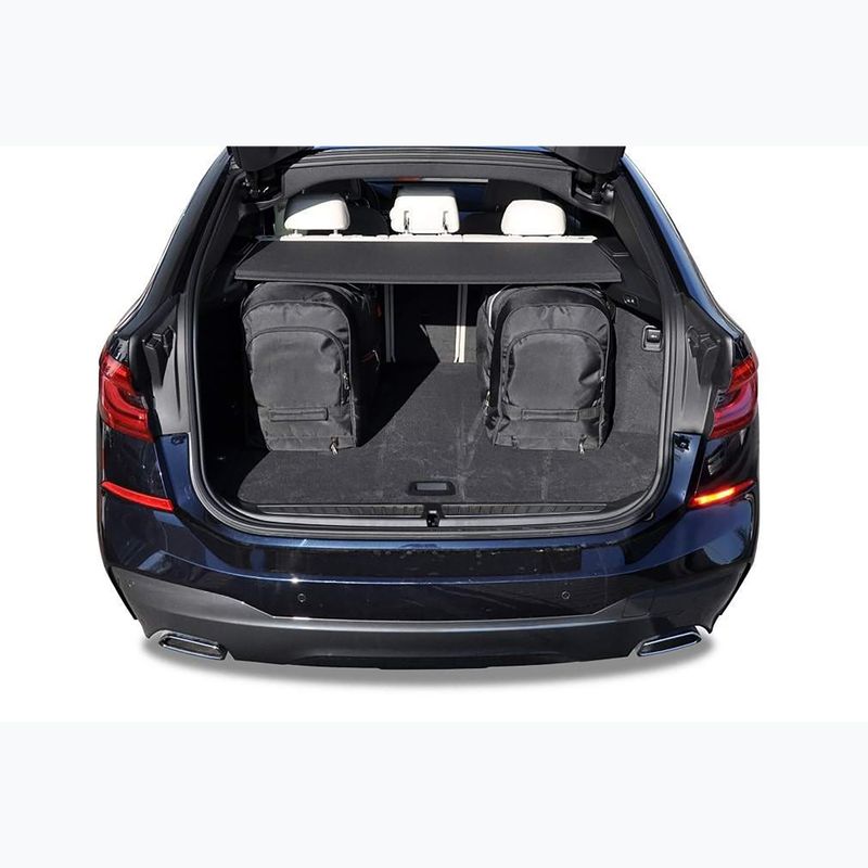 Set de genți pentru portbagaj KJUST BMW 6 Gran Turismo 2017+ 5 buc. black 17