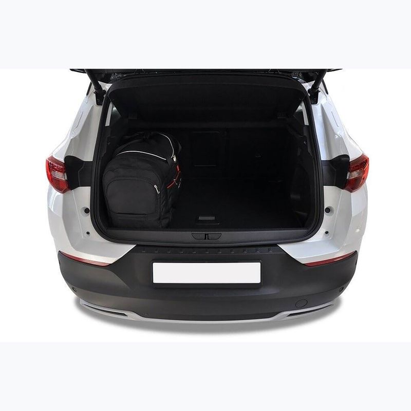 KJUST set geantă portbagaj Opel Grandland X 2017+ 4 buc negru. 15