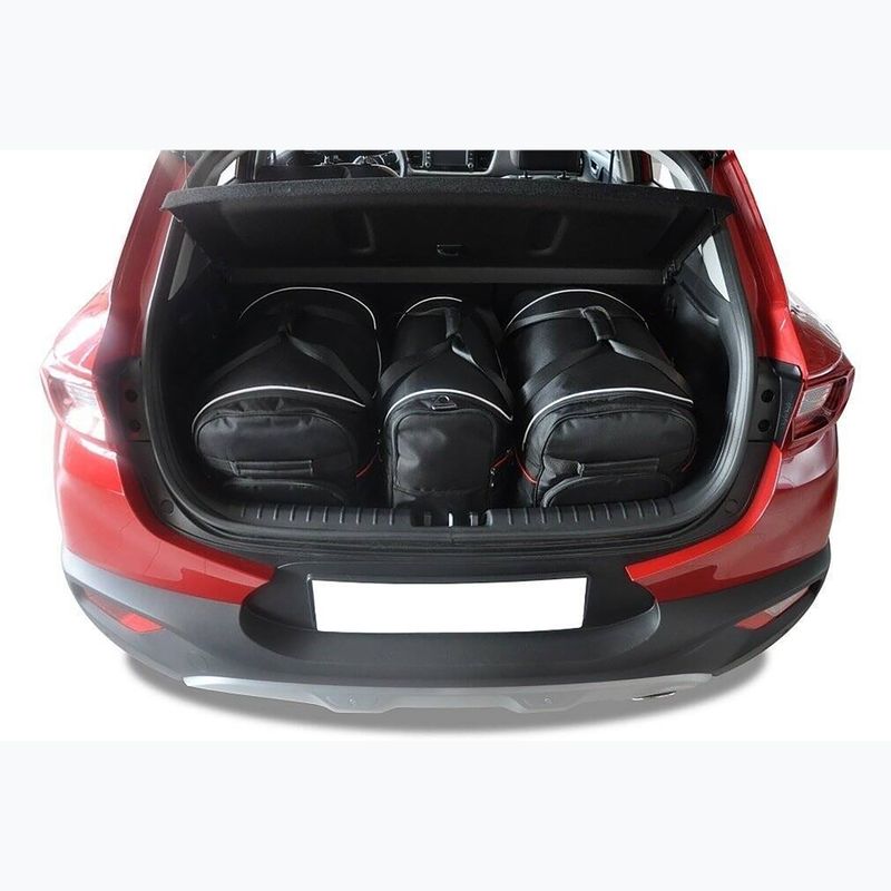 Set de genți pentru portbagaj KJUST Kia Stonic 2017+ 3 buc. black 10