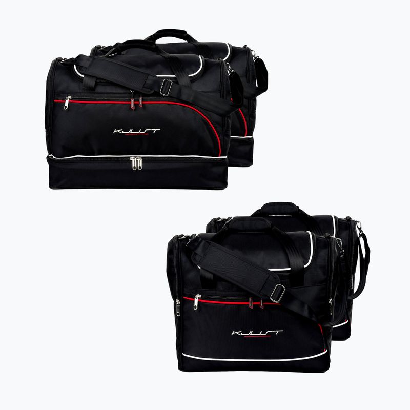 Set de genți pentru portbagaj KJUST Mercedes-Benz C Cabrio 2016-2021 4 buc. negru