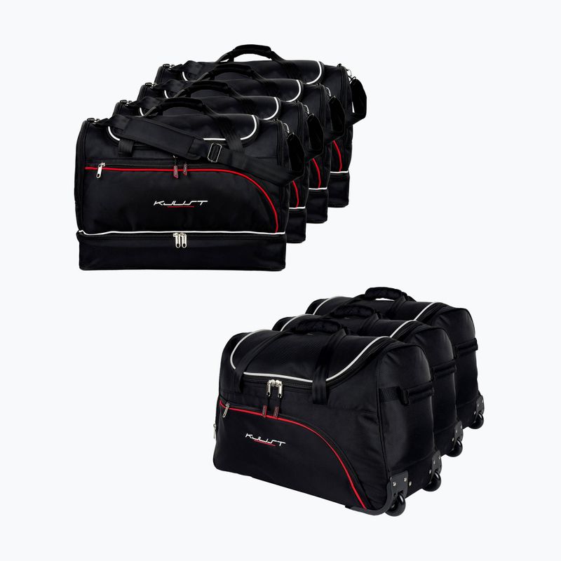 Set de genți pentru portbagaj KJUST Mercedes-Benz V Long 2015+ 7 buc. negru