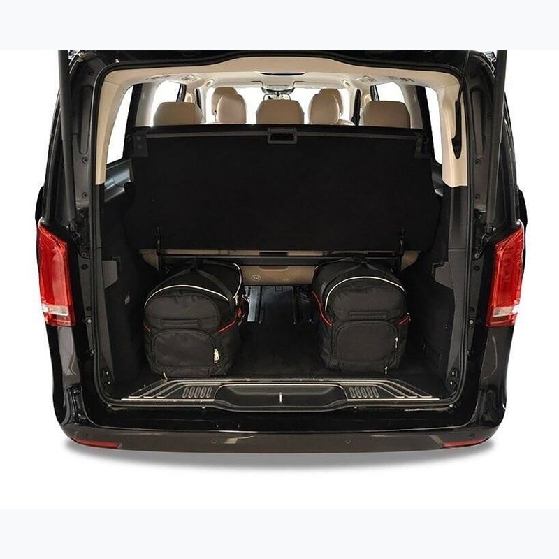 Set de genți pentru portbagaj KJUST Mercedes-Benz V Long 2015+ 7 buc. negru 16