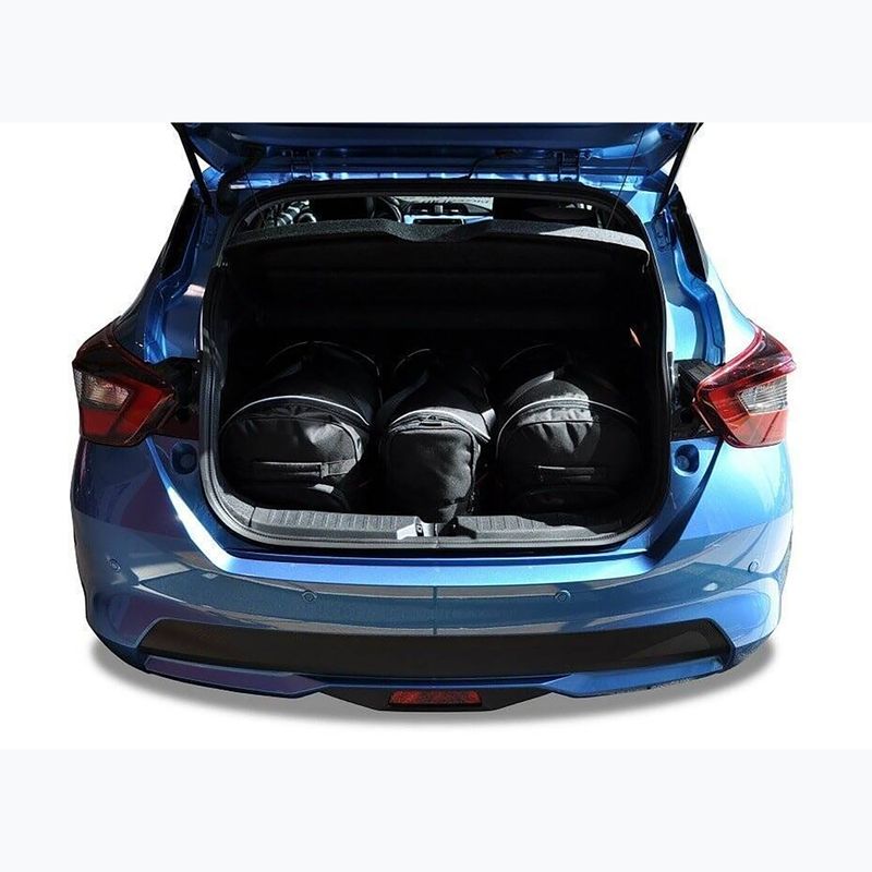 Set de genți pentru portbagaj KJUST Nissan Micra 2017+ 3 buc. negru 12