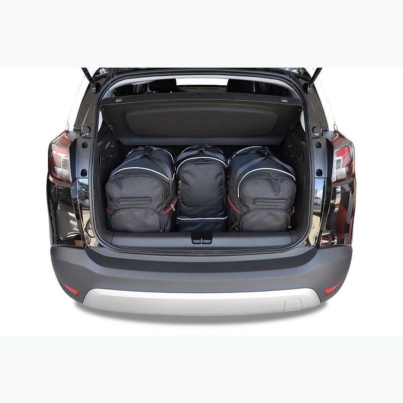 KJUST set geantă portbagaj Opel Crossland X 2017+ 4 buc negru. 13