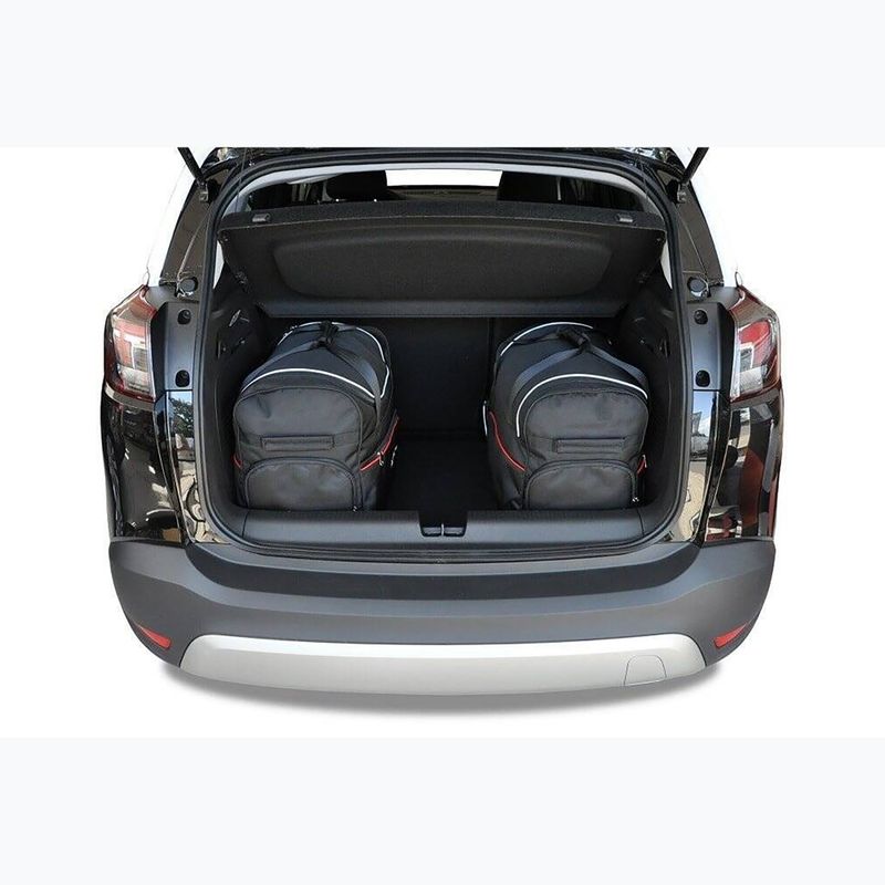 KJUST set geantă portbagaj Opel Crossland X 2017+ 4 buc negru. 14