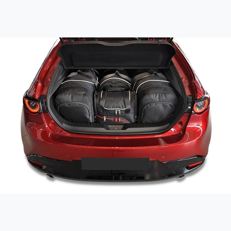Set de genți pentru portbagaj KJUST Mazda 3 Hatchback 2018+ 4 buc. negru 13
