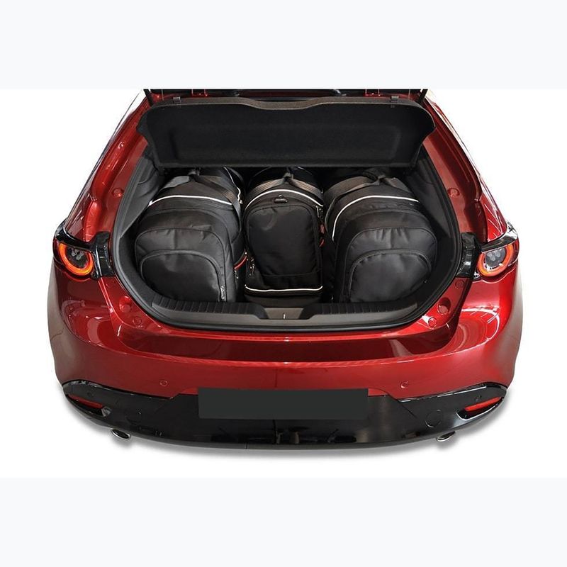 Set de genți pentru portbagaj KJUST Mazda 3 Hatchback 2018+ 4 buc. negru 14