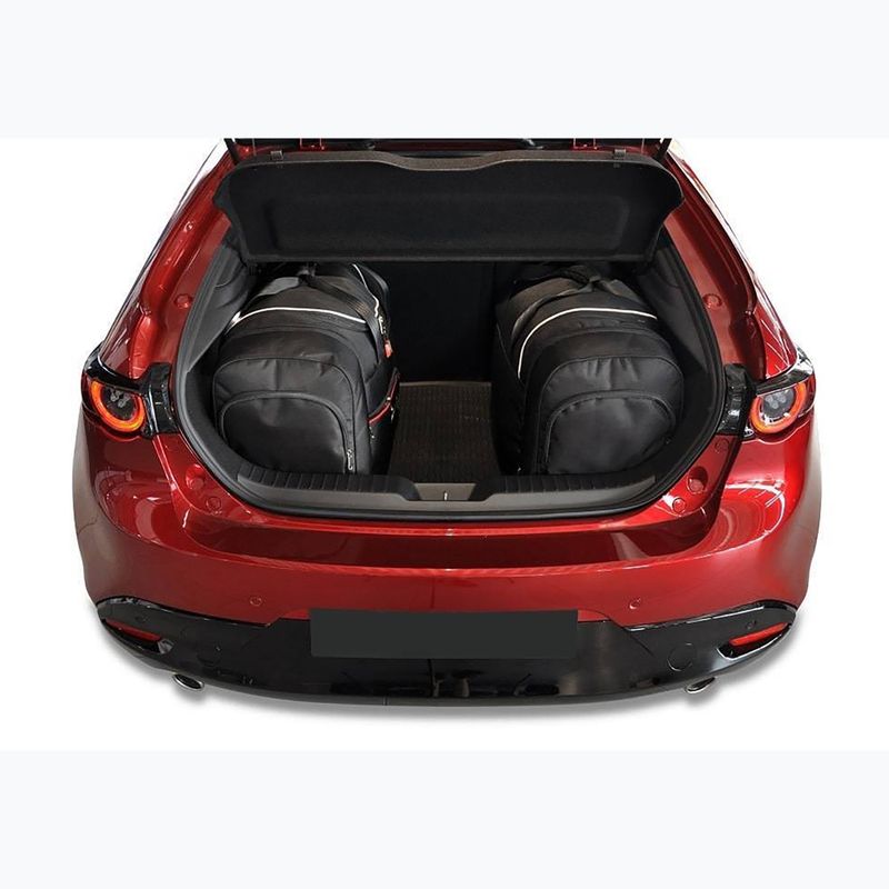 Set de genți pentru portbagaj KJUST Mazda 3 Hatchback 2018+ 4 buc. negru 15