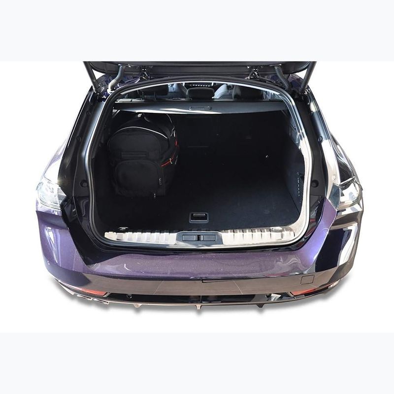 KJUST set geantă portbagaj Peugeot 508 Sw 2018+ 5 buc negru. 15