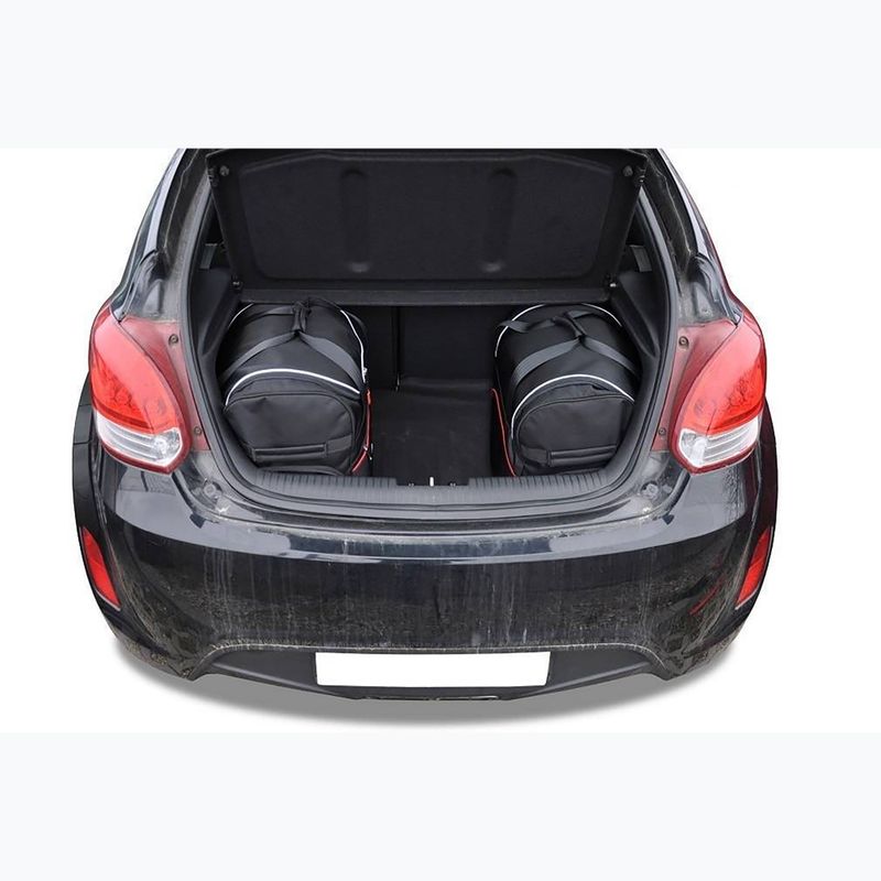 Set de genți pentru portbagaj KJUST Hyundai Veloster Coupe 2011-2014 3 buc. black 11