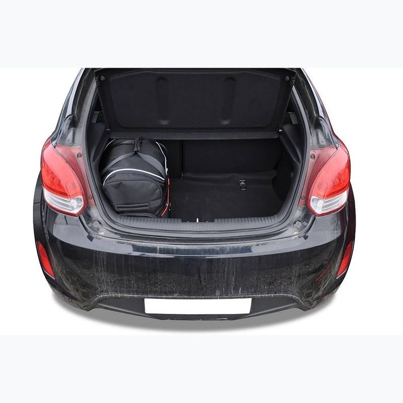 Set de genți pentru portbagaj KJUST Hyundai Veloster Coupe 2011-2014 3 buc. black 12