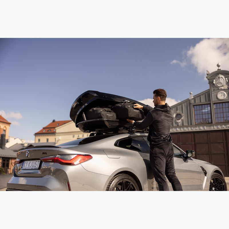Set de genți pentru cutia de acoperiș KJUST 4 buc. negru 18