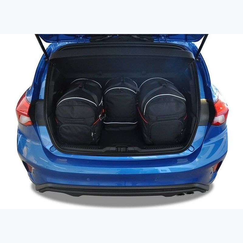 Set de genți pentru portbagaj KJUST Ford Focus Hatchback 2018+ 4 buc. black 16