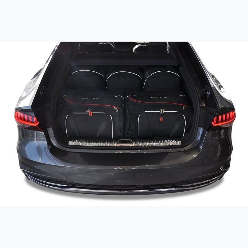 Set de genți pentru portbagaj KJUST Audi A7 2017+ 5 buc. black 16