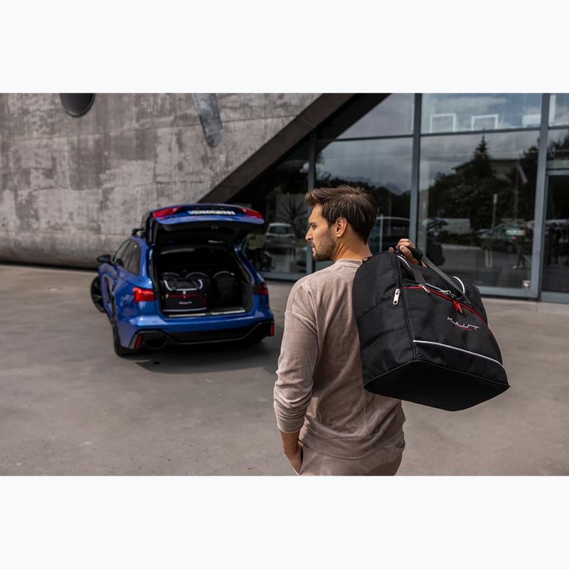 KJUST Audi A5 Cabrio 2017-2018 set sac de portbagaj 4 buc negru 19