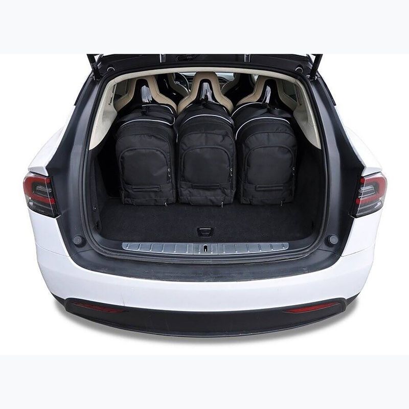 KJUST Tesla Model X 2016+ 7 set bagaje negru. 18