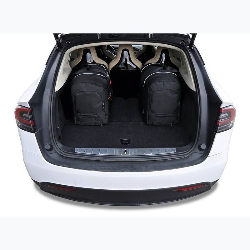KJUST Tesla Model X 2016+ 7 set bagaje negru. 19