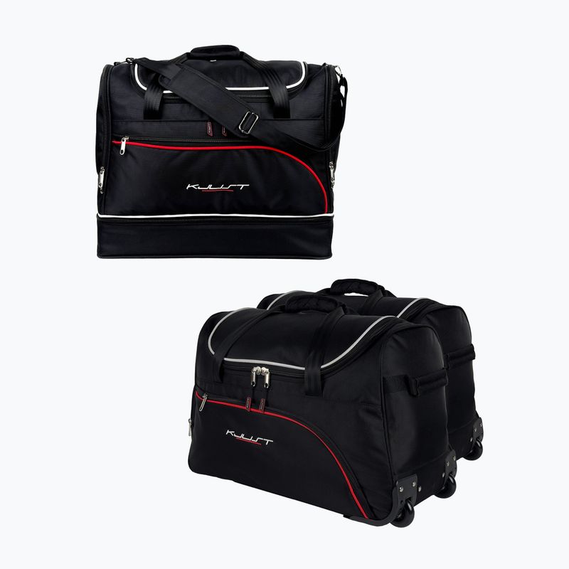 Set de genți pentru portbagaj KJUST Citroen C4 Cactus 2014-2017 3 buc. black