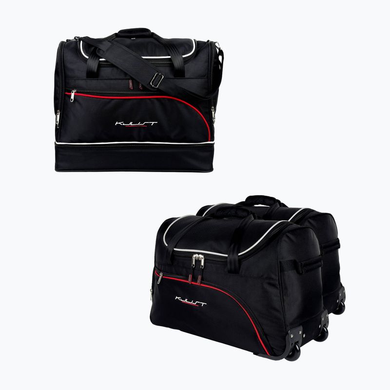KJUST Seat Ibiza Hatchback 2017+ set sac de portbagaj 3 buc negru.