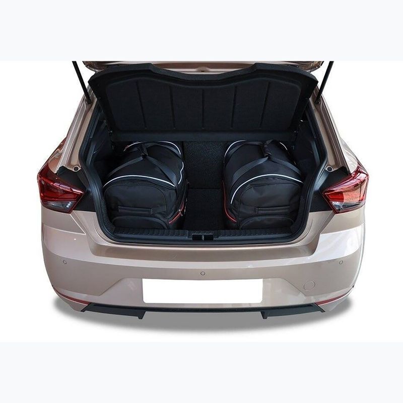 KJUST Seat Ibiza Hatchback 2017+ set sac de portbagaj 3 buc negru. 11