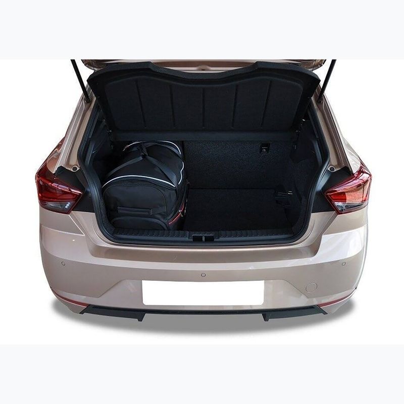 KJUST Seat Ibiza Hatchback 2017+ set sac de portbagaj 3 buc negru. 12