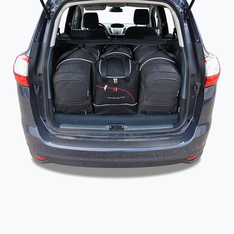 Set de genți pentru portbagaj KJUST Ford Grand C-Max 2010-2015 4 buc. black 14
