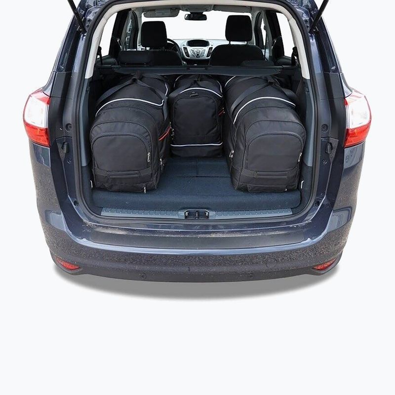 Set de genți pentru portbagaj KJUST Ford Grand C-Max 2010-2015 4 buc. black 15