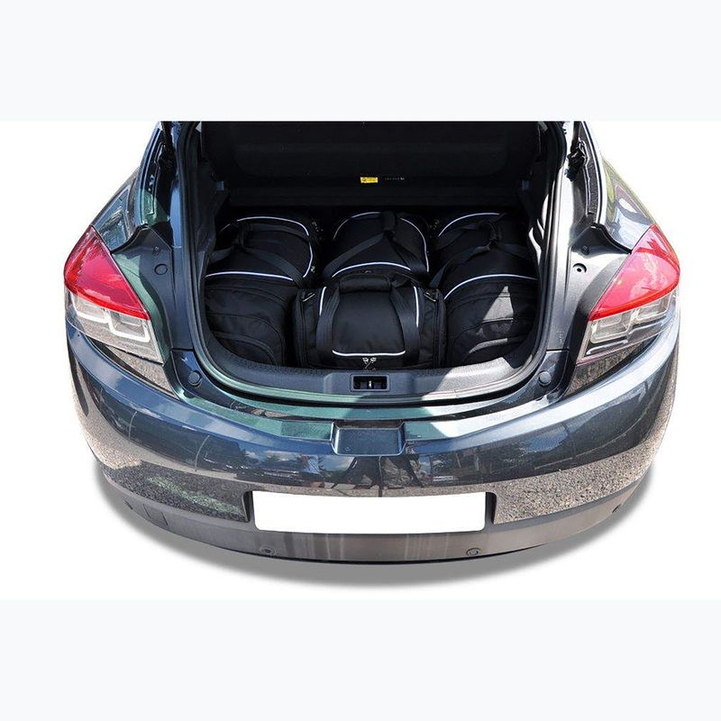 KJUST set geantă portbagaj Renault Megane Coupe 2008+2016 4 buc negru. 10