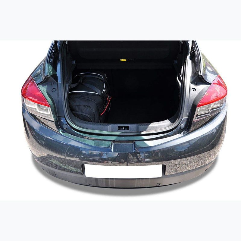 KJUST set geantă portbagaj Renault Megane Coupe 2008-2016 4 buc negru. 12