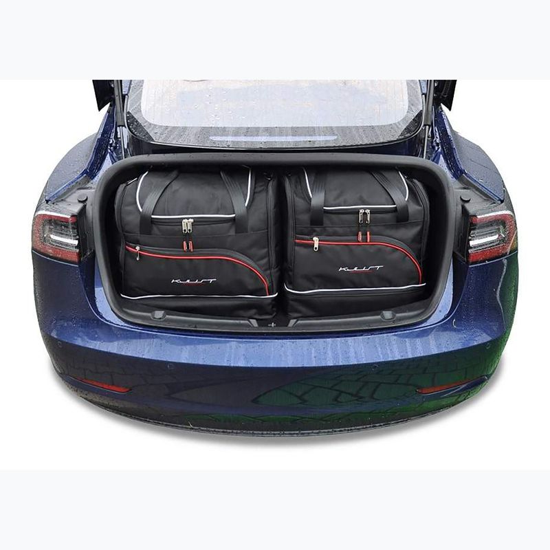 KJUST Tesla Model 3 2017-2023 sac de boot set 5 buc negru. 13