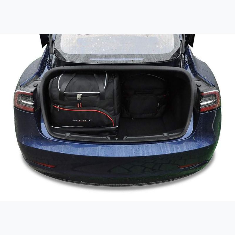 KJUST Tesla Model 3 2017-2023 sac de boot set 5 buc negru. 14