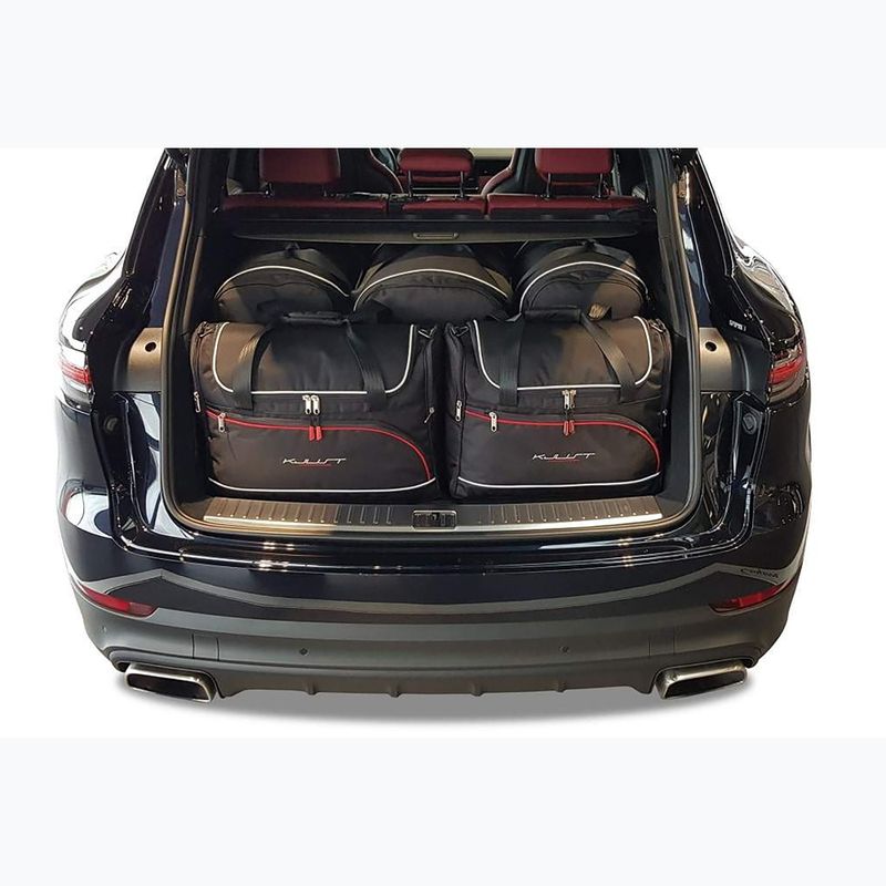 KJUST Porsche Cayenne 2017+ set sac de portbagaj 5 buc negru. 14