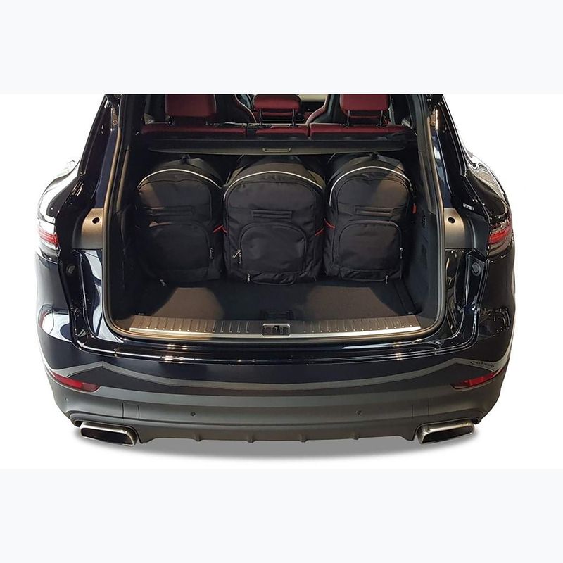 KJUST Porsche Cayenne 2017+ set sac de portbagaj 5 buc negru. 15