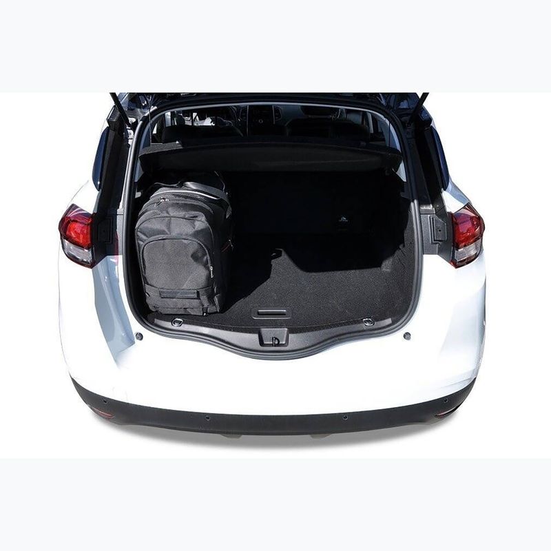KJUST Renault Scenic 2015-2019 set 4 pungi pentru compartimentul de bagaje negru. 15
