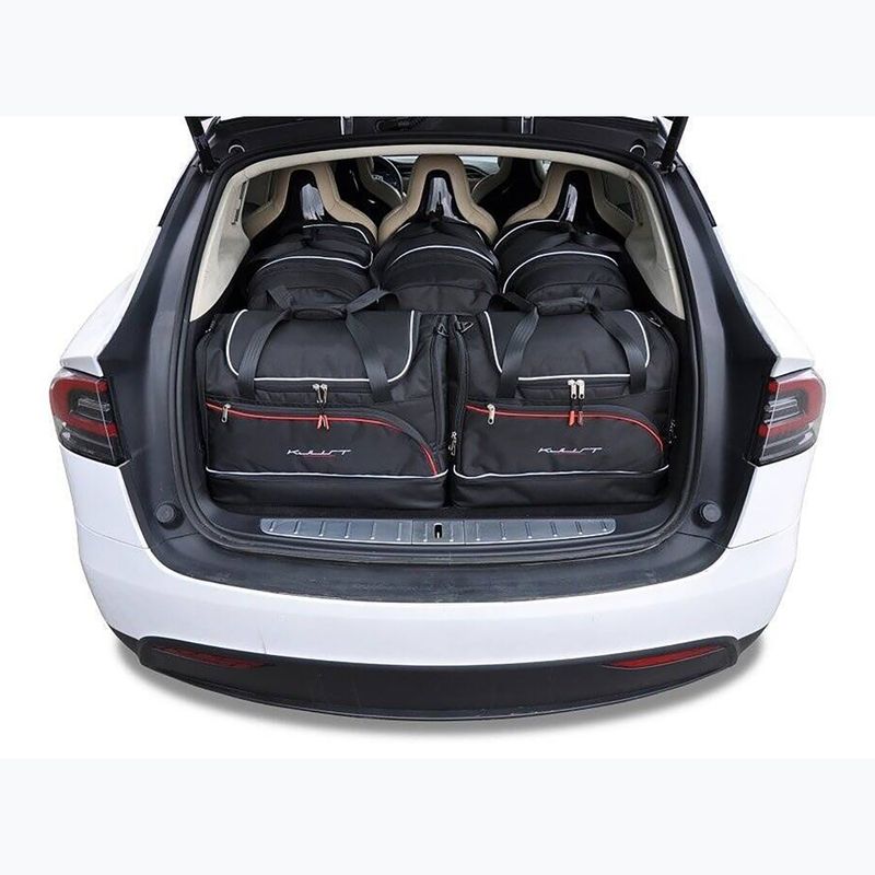 KJUST Tesla Model X 2016+ 5 set bagaje negru. 15