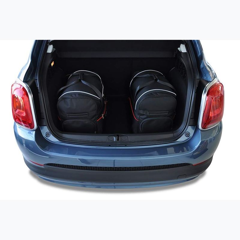 Set de genți pentru portbagaj KJUST Fiat 500X 2014+ 3 buc. black 15