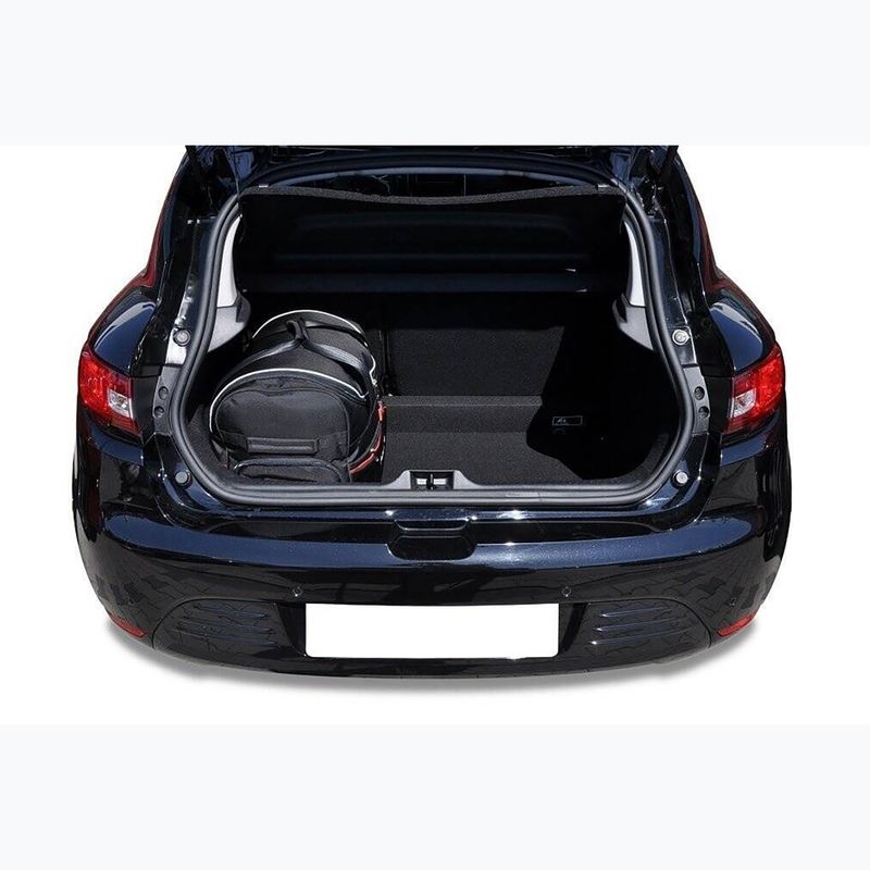 KJUST set geantă portbagaj Renault Clio 2012-2019 3 buc. negru 13