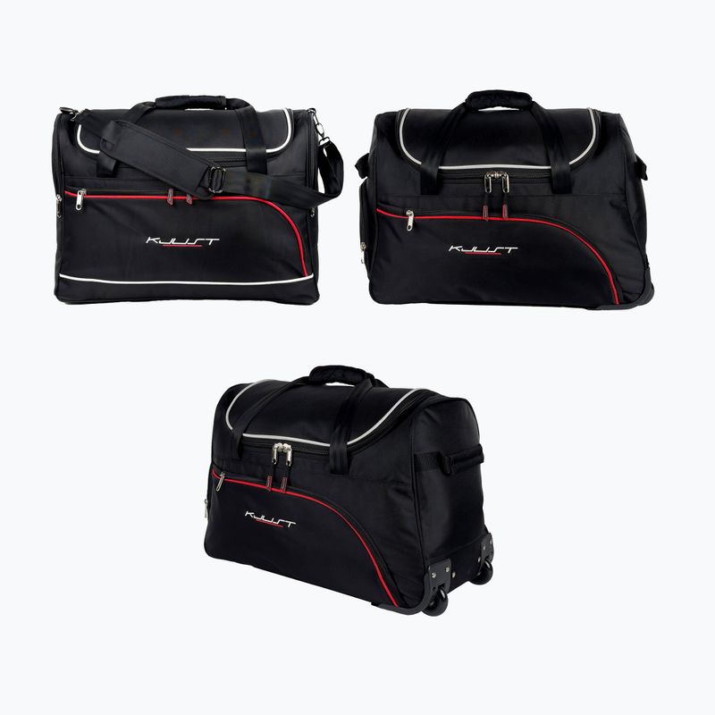 Set de genți pentru portbagaj KJUST Hyundai Kona 2017-2022 3 buc. black