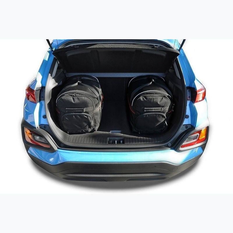Set de genți pentru portbagaj KJUST Hyundai Kona 2017-2022 3 buc. black 16