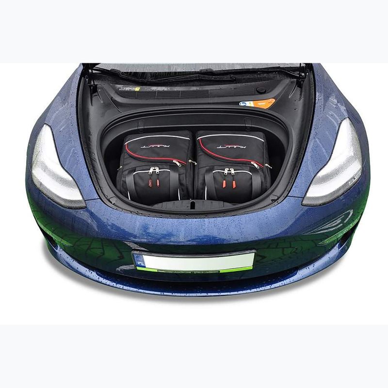 KJUST Tesla Model 3 2017-2020 sac de boot set 7 buc negru. 16