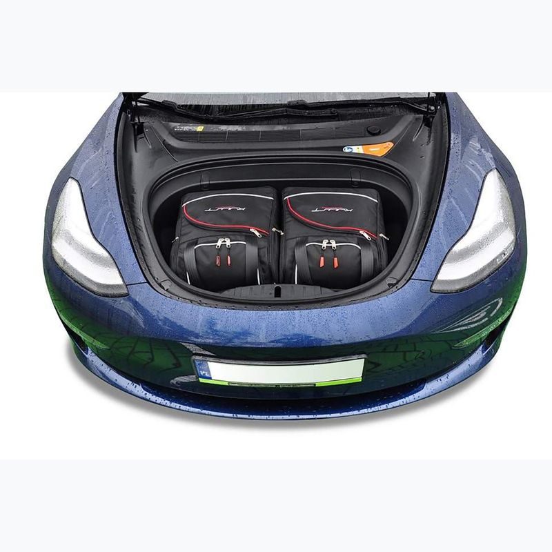 KJUST Tesla Model 3 2017-2020 sac de boot set 7 buc negru. 20
